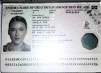 Example of an unsuitable face-only photo